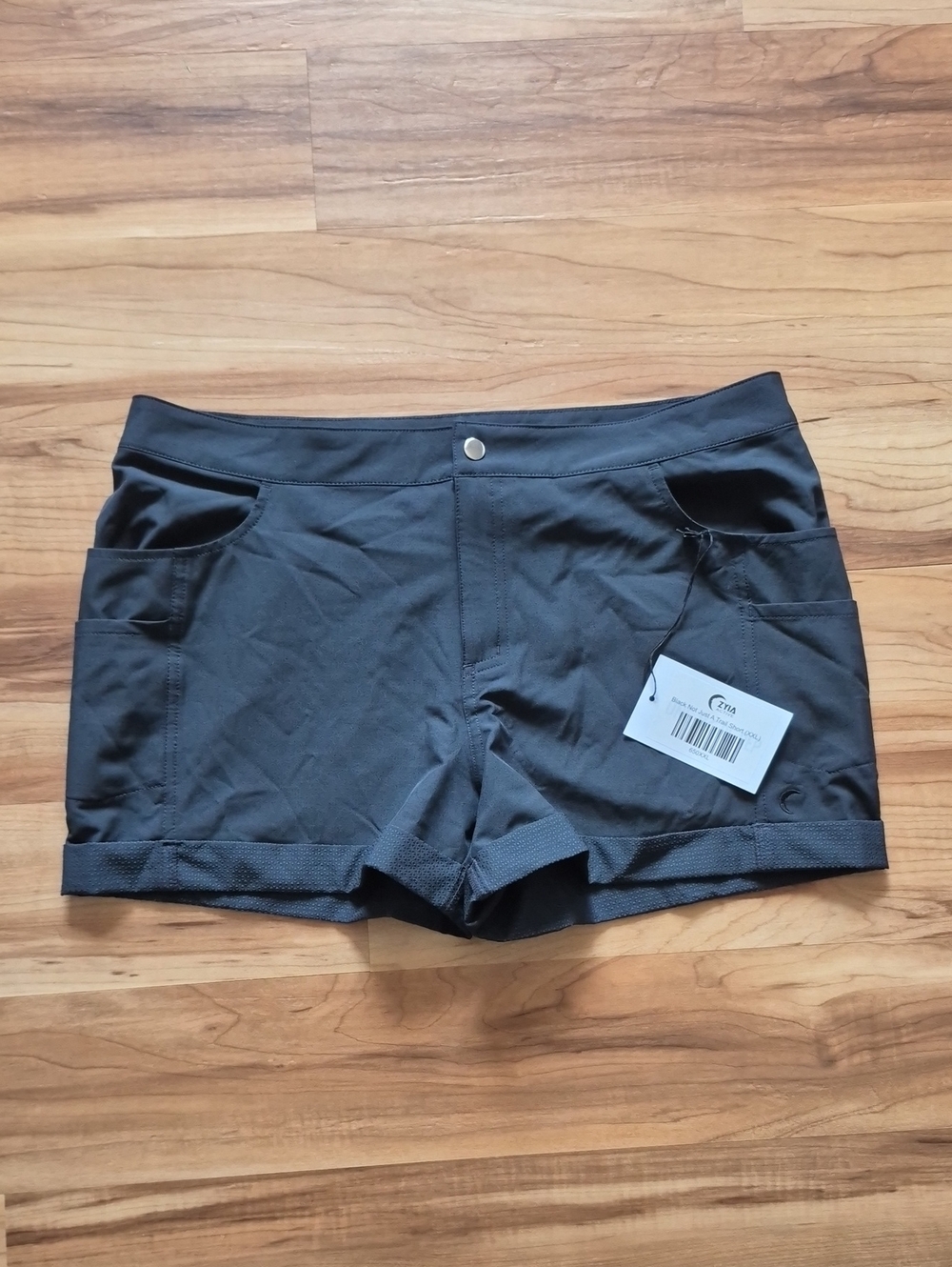 Women's Black Active Shorts